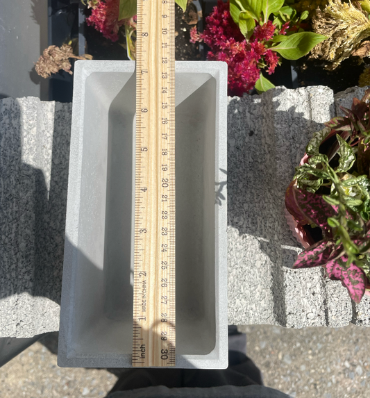 Rectangular Cement Planter