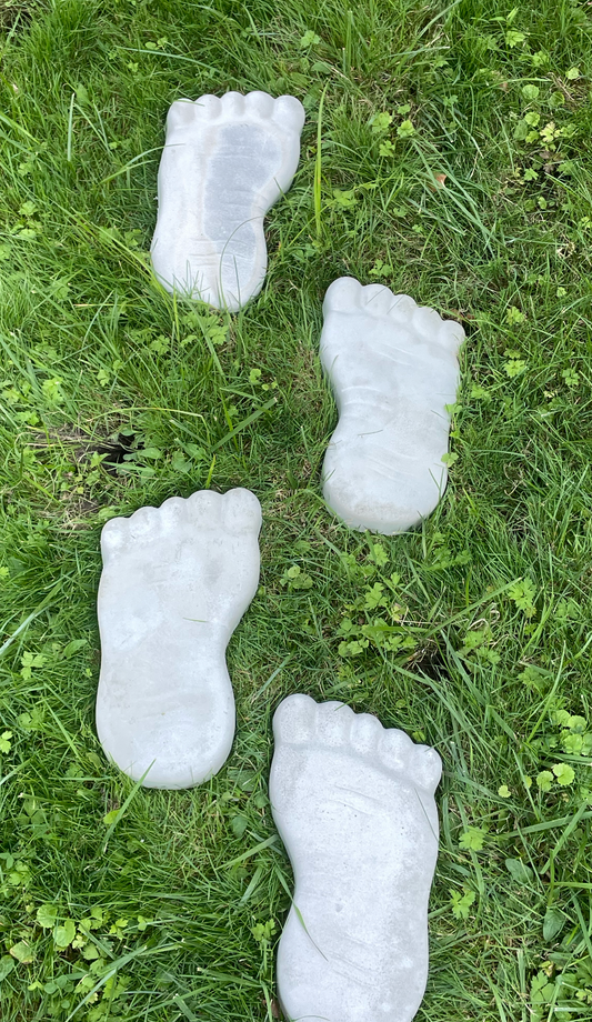 Big Foot Garden Stepping Stones
