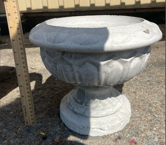Large Bowl Cement Planter